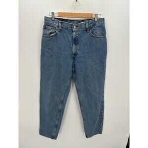 Vtg Levi's 550 Relaxed Fit Tapered Leg Juniors 13 Y2K 2001 #740 Cotton Altered*